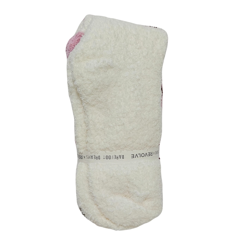 Barefoot Dreams x Revolve Winter Socks Set Pearl Multi Cozy Chic 3 Pairs Gift - Picture 4 of 7